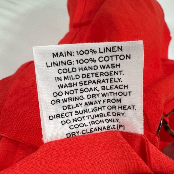 Rumer Bridget Ring Maxi Linen Dress‎ Med NWT - Picture 13 of 15